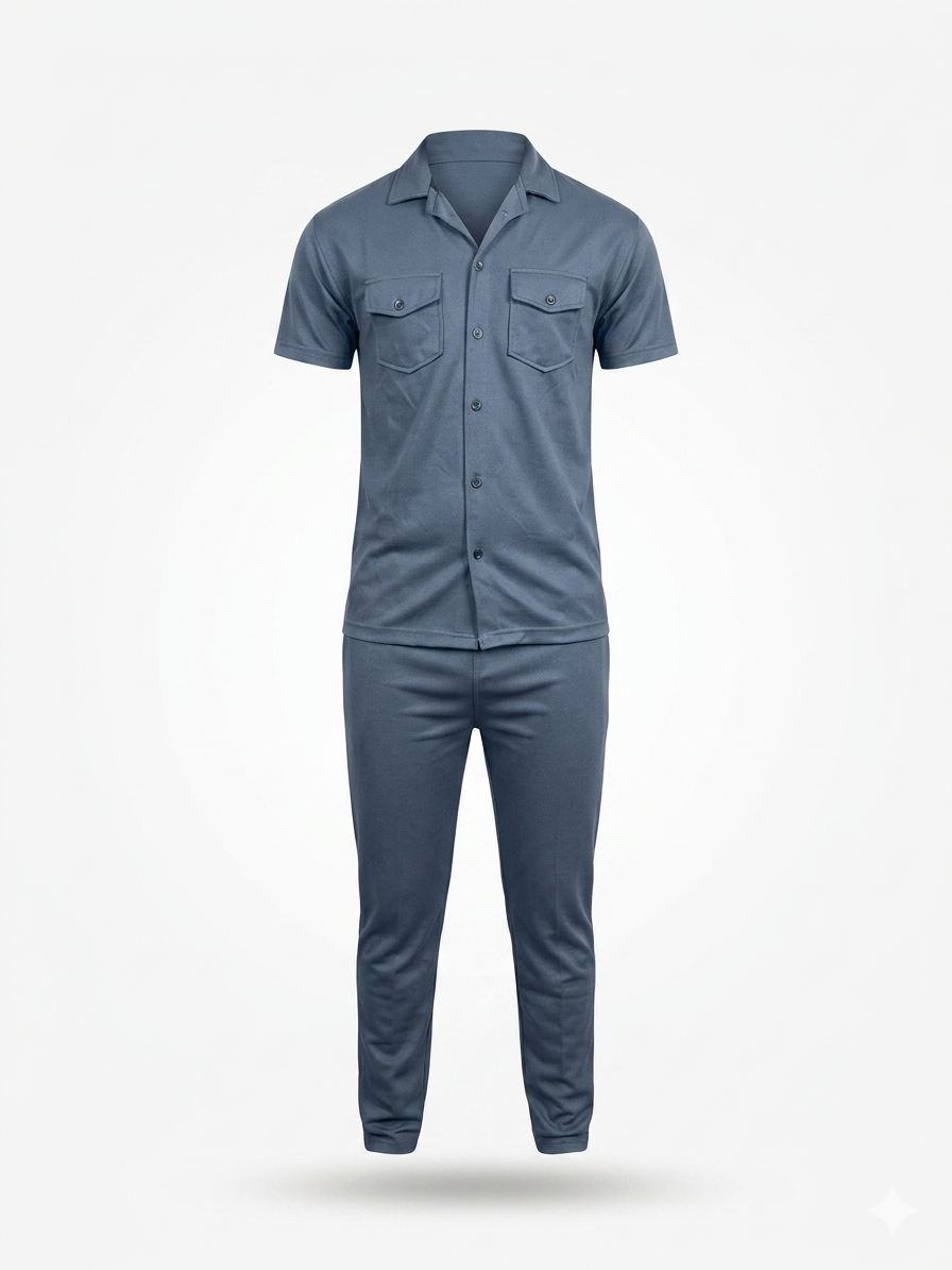 Premium Grey Safari Tracksuit for Men | MGS