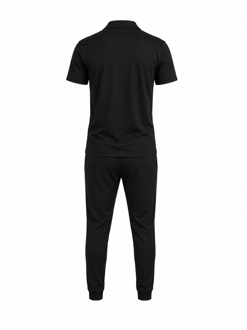Men's Black Safari Tracksuit – Luxury Comfort Fit