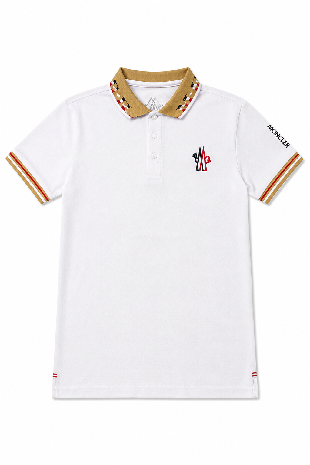 MGS Premium White Polo Shirt for Men