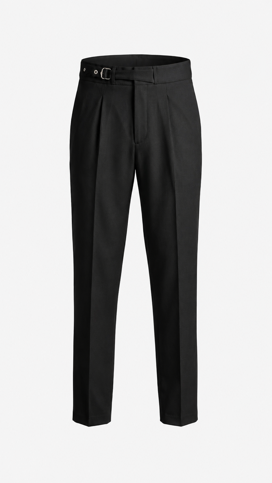 Men's Luxury Black Gurkha Pants – Premium Edition