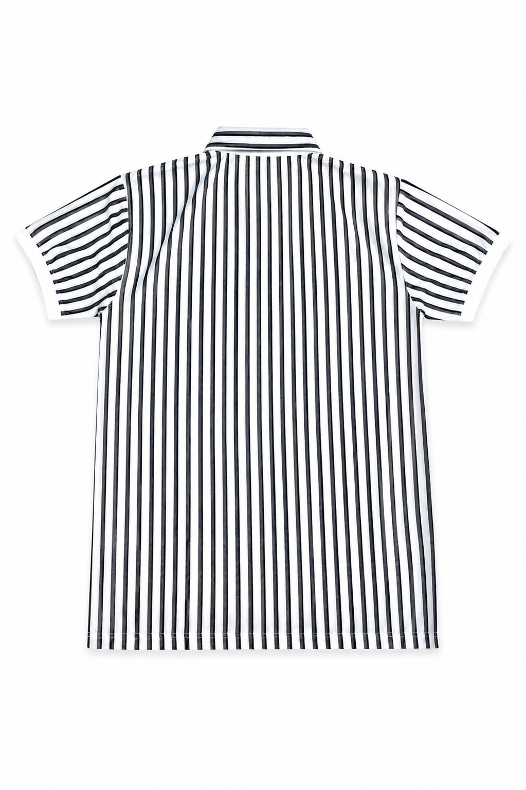 MGS Premium White Zip Polo Shirt for Men