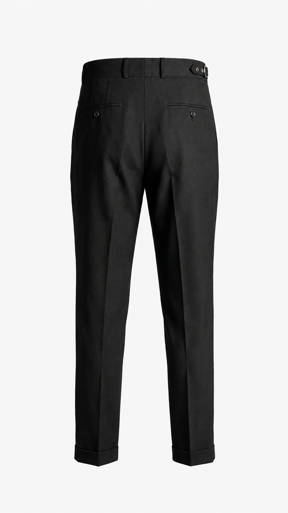 Men's Luxury Black Gurkha Pants – Premium Edition